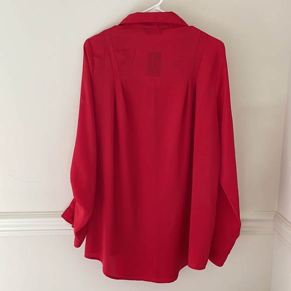 Dorthy Perkins Red Blouse - Picture 4 of 4